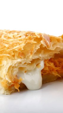 Doldurulmuş börek, kahvaltı yemeği.
