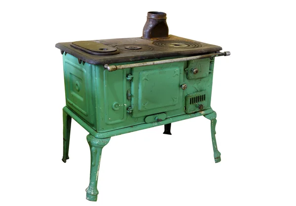 Iron wood stove — Stock Photo, Image