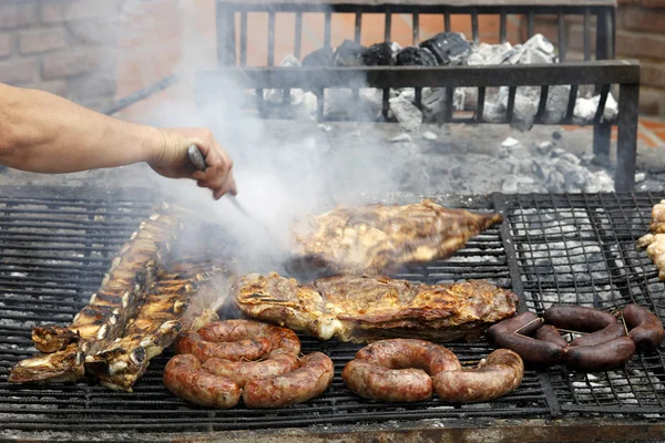 Parrilla Argentyny na grill — Zdjęcie stockowe
