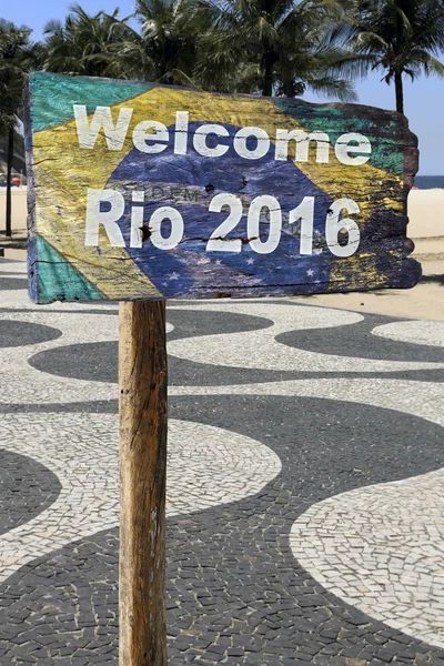 Velkommen til Rio de Janeiro . - Stock-foto