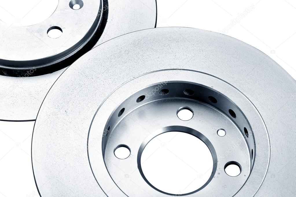 brake discs isolated