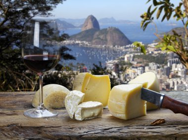 Rio de Janeiro, Sugar Loaf, bardak bakan Restoran 