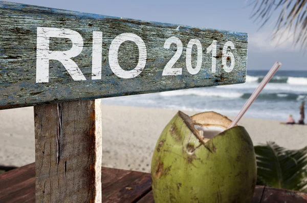 Rio 2016 segno — Foto Stock