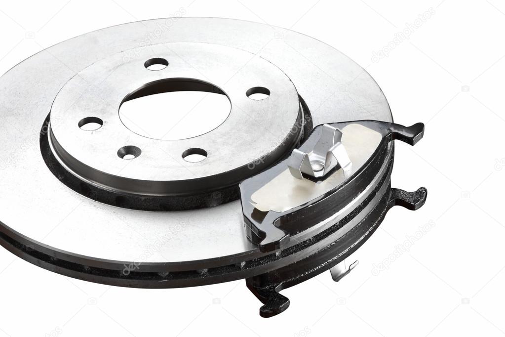 brake wheel isolated