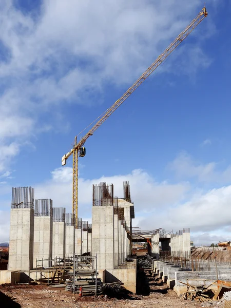 Pilares de la central eléctrica —  Fotos de Stock