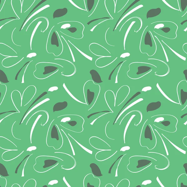 Αφηρημένη Seamless Pattern Για Ταπετσαρία Ύφασμα Επιφάνεια Μόδα Φόντο Πλακάκι — Διανυσματικό Αρχείο