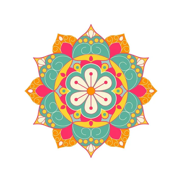 Duvar kağıdı, tekstil, yüzey, moda, arkaplan, fayans, sabit, ev dekorasyonu, mobilya vs. için mandala vektör tasarımı.