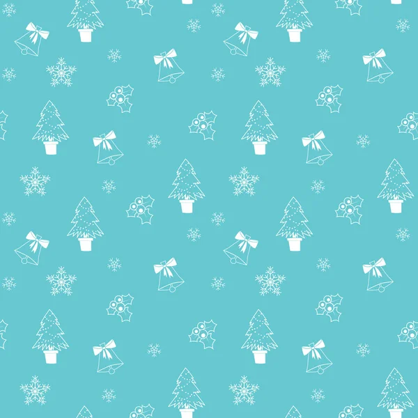 Duvar kağıdı, tekstil, yüzey, moda, arkaplan, fayans, sabit ev dekorasyonu, mobilya vs. için zarif Noel vektörsüz desen.