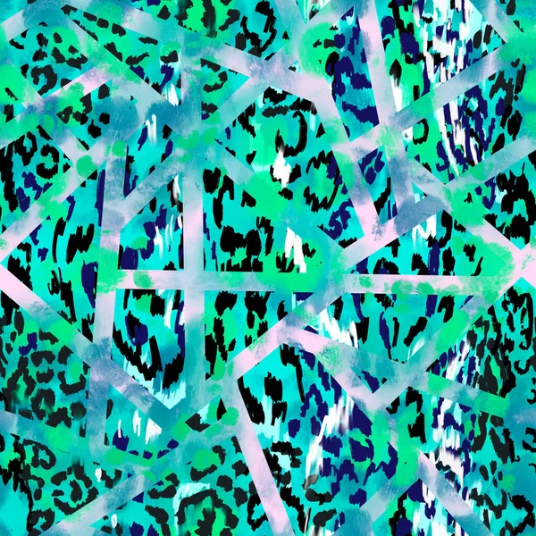 Animal skin texture seamless pattern