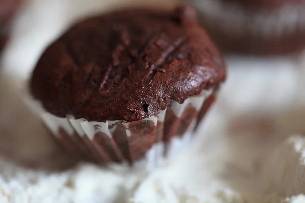 Muffins en una mesa — Foto de Stock