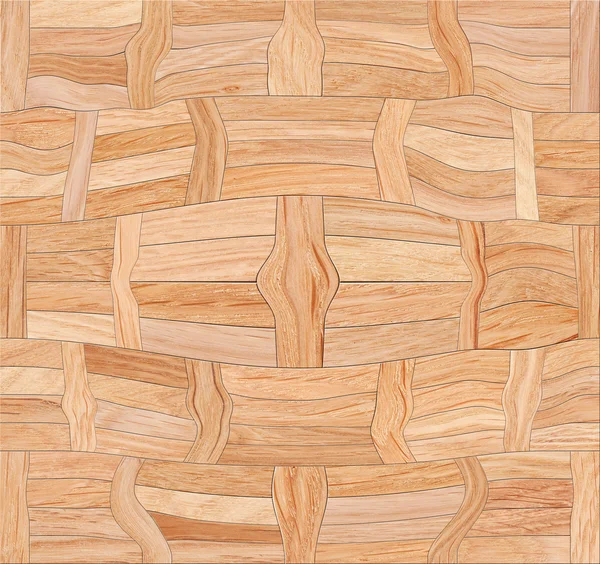 Patrón decorativo de madera sin costura — Foto de Stock
