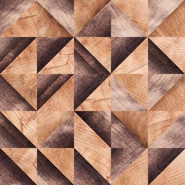 Wooden background, squares abstract pattern — Stock Photo, Image