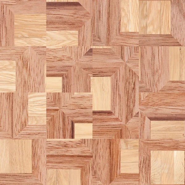 Fából készült háttér négyzetek absztrakt minta — Stock Fotó