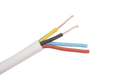 closeup elektrik kablosu