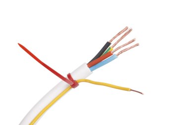 closeup elektrik kablosu