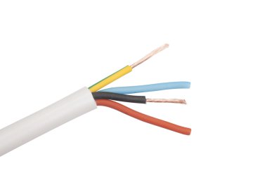 closeup elektrik kablosu