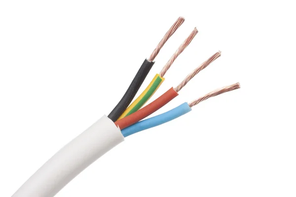 Closeup elektrische kabel — Stockfoto