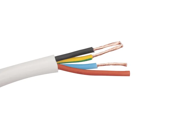 Kabel elektryczny zbliżenie — Zdjęcie stockowe