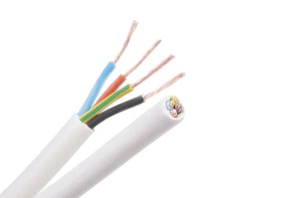 Cable eléctrico de primer plano — Foto de Stock