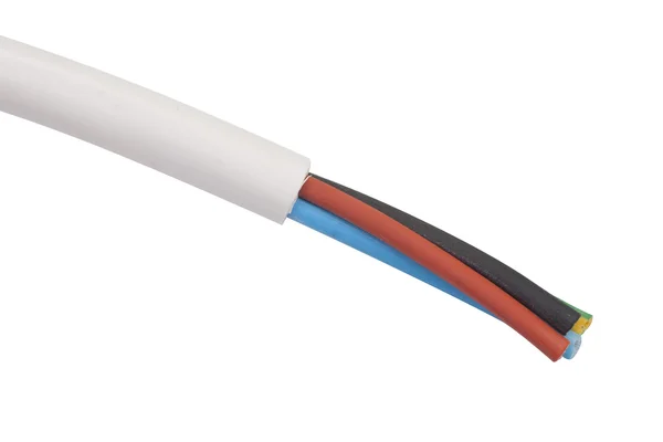 Detail elektrický kabel — Stock fotografie