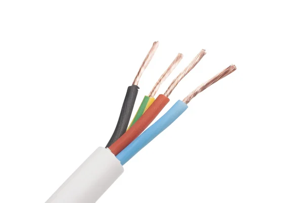 Cable eléctrico de primer plano — Foto de Stock