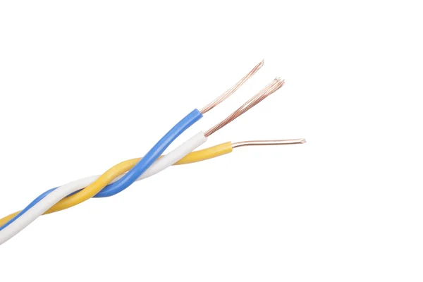 Cable eléctrico de primer plano — Foto de Stock