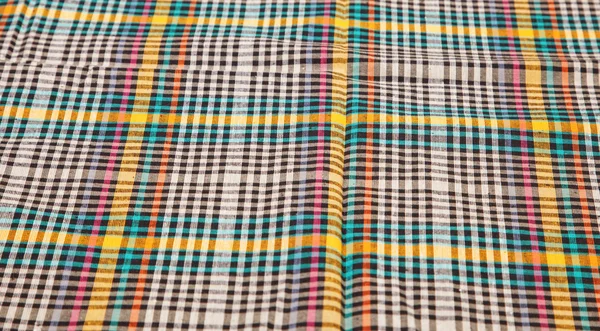 Colorido checkered textura fundo — Fotografia de Stock