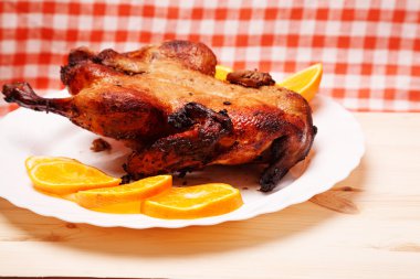 portakal ile ördek kızartma