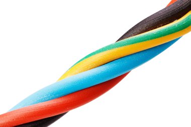 closeup elektrik kablosu