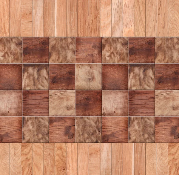 Fából készült háttér, terek, a Pepita minta — Stock Fotó
