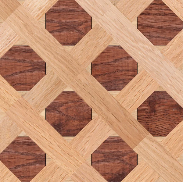 Seamless pattern, fragment of parquet floor — Stock Photo, Image