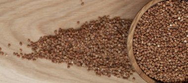 Buğday bir ahşap plaka