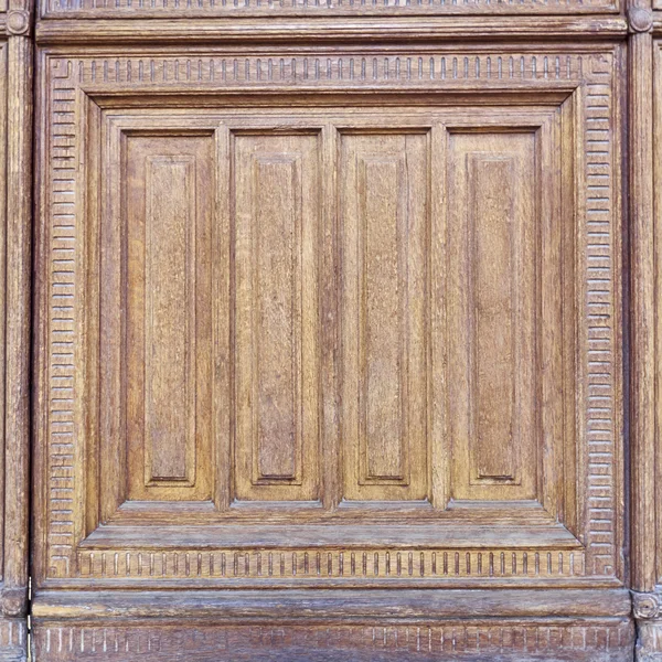 Detalhe da moldura da porta vintage — Fotografia de Stock