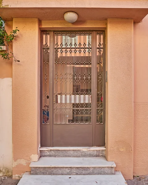 Elegante puerta contemporánea — Foto de Stock