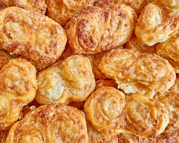 Formaggio francese palmier spuntini — Foto Stock