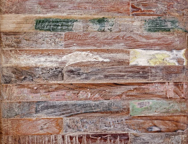 Colorful Wood Planks Top View Close — Stock Photo, Image