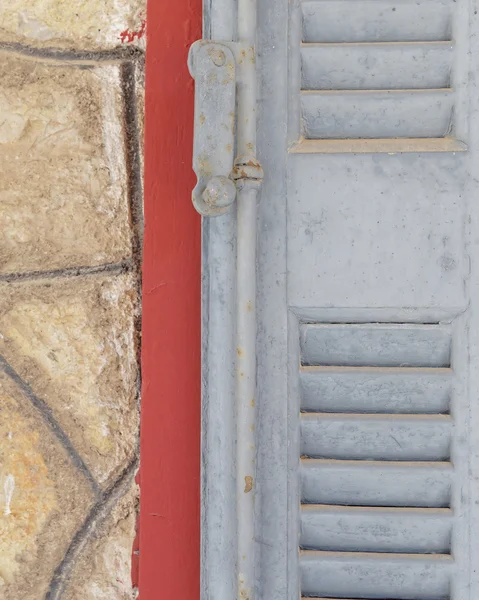 Window and stone wall detail — Stock Photo, Image