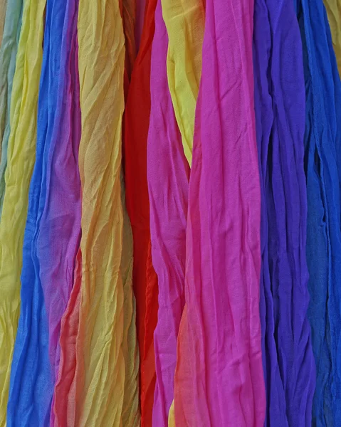 Sfondo tessuti colorati — Foto Stock