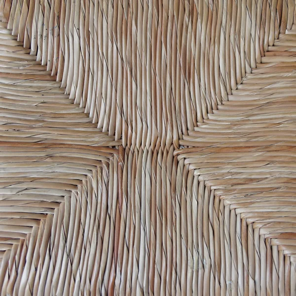 Straw chair closeup — Stock Photo, Image