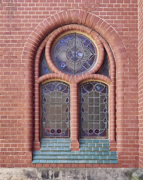 Church window, Altenburg, Germany — Stock Photo, Image