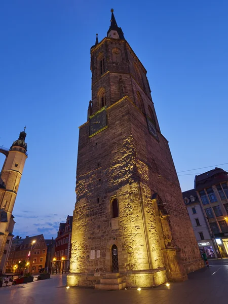 The Red Tower in Halle an der Saale, Germany — Stock Photo, Image