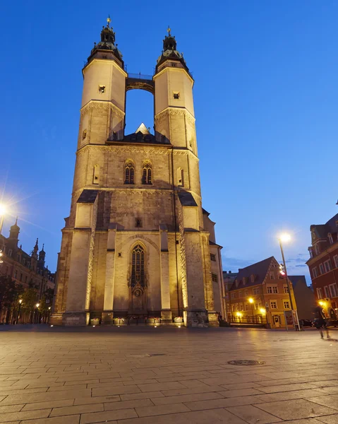 Market Church of Our Dear Lady in Halle, Germany — Stock Photo, Image