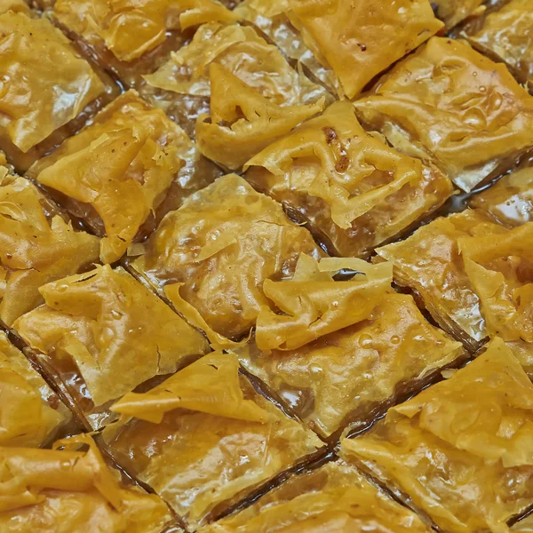 Baklava, délicieux désert oriental — Photo