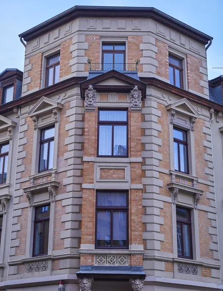 Old building facade, Altenburg, Alemanha — Fotografia de Stock