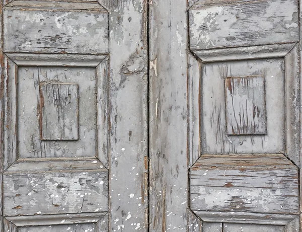 Chiusura grigia in legno primo piano — Foto Stock