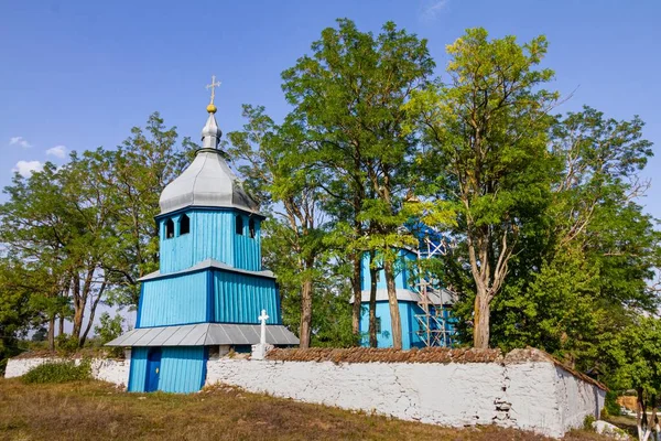 Markivka Ucrania 2017 Entrada Histórica Cementerio Asunción Santa Madre Dios —  Fotos de Stock