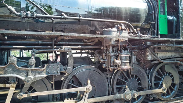 Restored Steam Engine Drive Gear — Stock Photo, Image