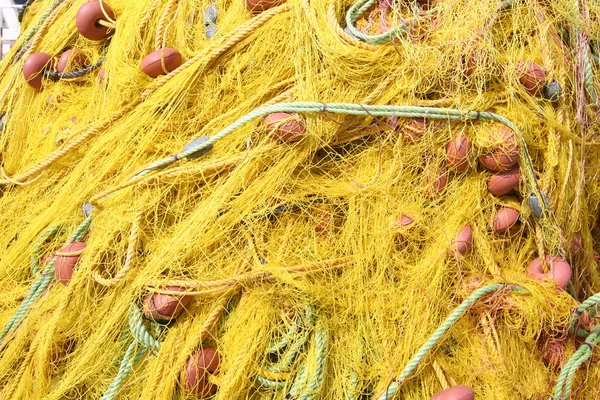 Fishing Net Detail Stock Photo