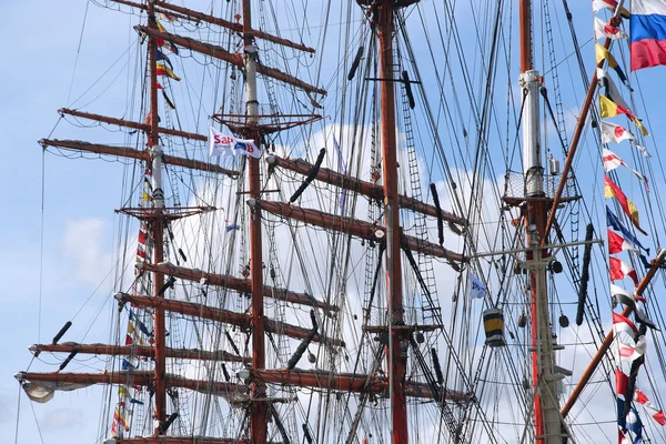 Sail Amsterdam událost v Holandsku — Stock fotografie