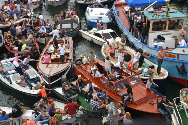 Yelken Amsterdam olay Hollanda'da — Stok fotoğraf